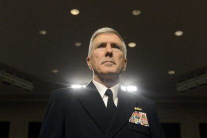 El almirante Samuel Locklear, el más alto mando de la Armada estadounidense en el Pacífico.