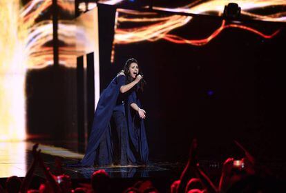 Jamala, representante de Ucrania, ganadora de Eurovisión 2016.
