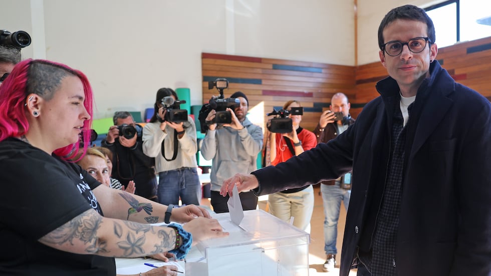 El candidato de Bildu, Pello Otxandiano.