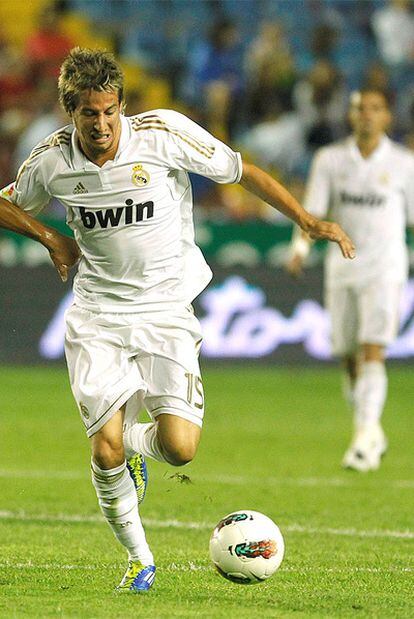 Coentrao, durante un partido de esta temporada.