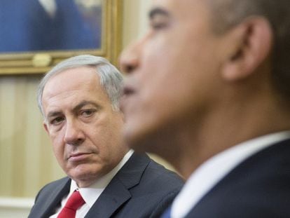 Obama y Netanyahu en marzo de 2014 en la Casa Blanca. 