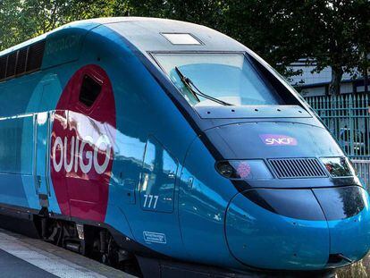 Un tren Ouigo de la SNCF francesa.