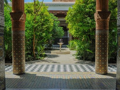 Palacio Dar El Bacha en Marraquech.
