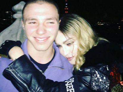 Rocco y Madonna, en Londres.