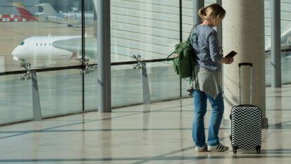 Terminal del Aeropuerto de Valencia.