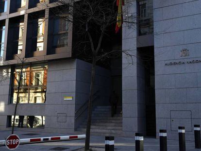 Audiencia Nacional en la calle Genova de Madrid.