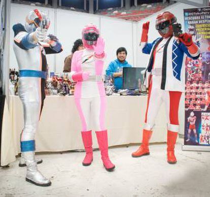 Participantes del Otaku Fest de Lima.