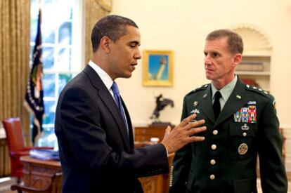 Obama, con McChrystal, el pasado 20 de mayo