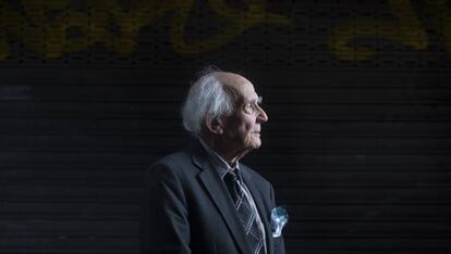 Zygmunt Bauman, soci&oacute;logo, fil&oacute;sofo y ensayista polaco, en Burgos en 2015.