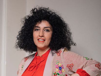 La activista iraní Narges Mohammadi, fotografiada en 2021 en Teherán.