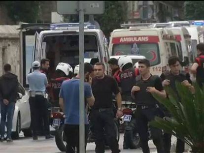 Al menos 11 muertos y 36 heridos en un atentado en el centro de Estambul