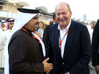 Bahréin habla con Juan Carlos I