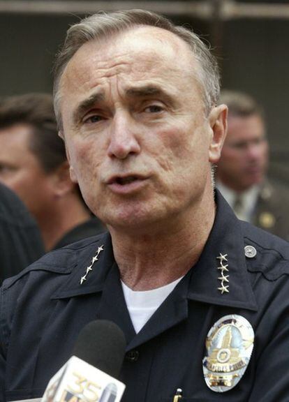 William Bratton en una imagen de 2009, cuando estaba al mando de la policía de Los Ángeles