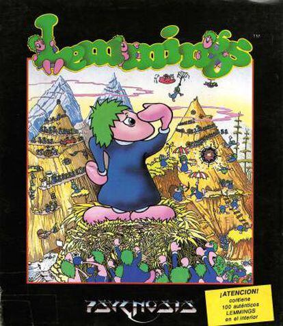 Portada del 'Lemmings' original de David Jones.