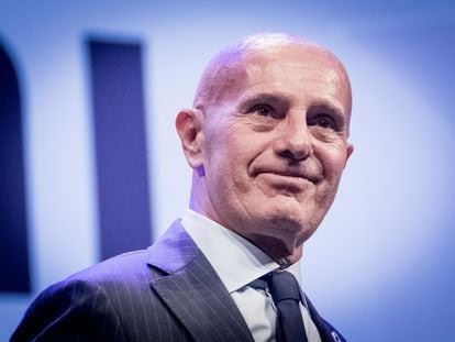 Arrigo Sacchio, durante 'El festival del deporte', organizado por 'La Gazzetta dello Sport', en octubre de 2019.