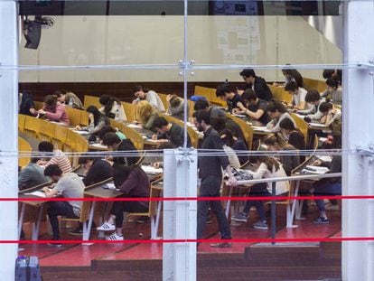 Instalaciones de la universidad Pompeu Fabra en Barcelona