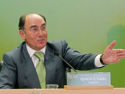 Ignacio S&aacute;nchez Gal&aacute;n, presidente de Iberdrola. 