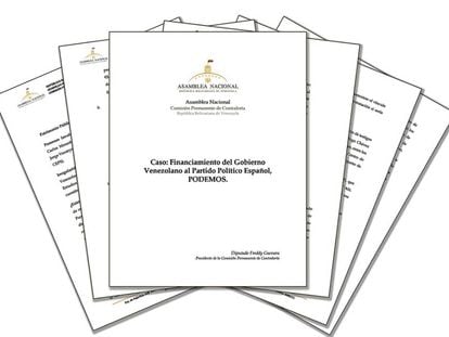 Informe sobre la presunta financiaci&oacute;n del Gobierno venezolano a Podemos.