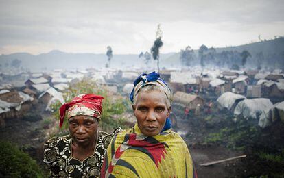 Campamento en Kivu Norte, en el este de la República Democrática del Congo