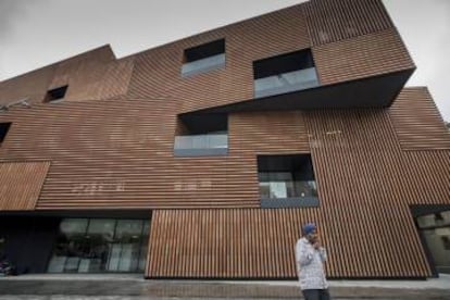 Aspecte exterior de la nova Escola Massana.