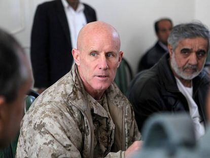 Robert Harward, en una imagen de 2011 en Afganistán