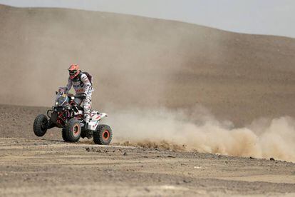 Kees Koolen, durante la quinta etapa.