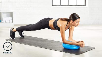 Probamos y ponemos nota a los mejores cojines de equilibrio para ejercicios fitness.