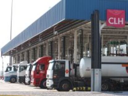 Camiones de transporte de combustible