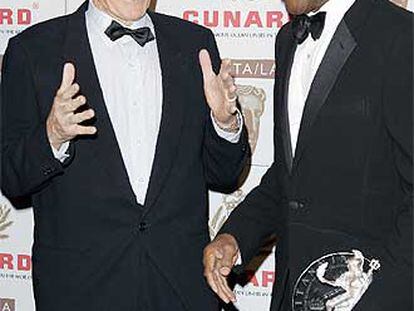 Clint Eastwood y Sidney Poitier