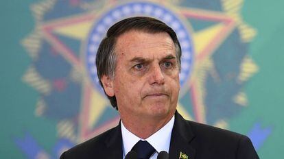 El presidente de Brasil, Jair Bolsonaro.