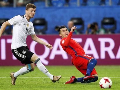 Alemania derrota a Chile (1-0) y gana la Copa Confederaciones