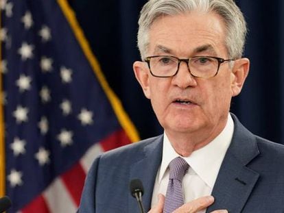 Presidente de la Fed, Jerome Powell.