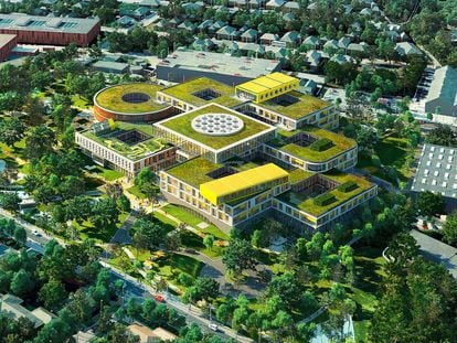 El campus LEGO está inspirado en los juegos de construcciones de la multinacional danesa.