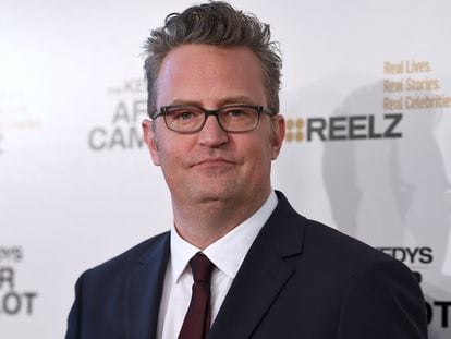 Matthew Perry asistía a un estreno en Los Ángeles, en marzo de 2017.