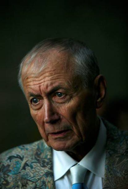 El poeta Yevgueni Yevtushenko, en noviembre de 2007.