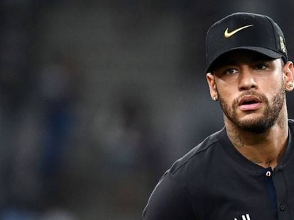 Neymar, tras el duelo del PSG en la Supercopa francesa.