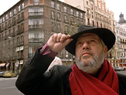 Peter Berling, escritor, fotografiado en Madrid en 2001.