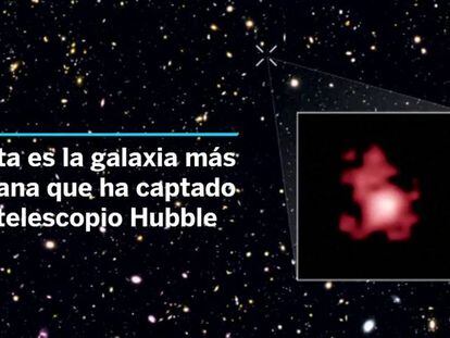 El Telescopio Espacial Hubble ha fotografiado la galaxia más lejana hasta la fecha