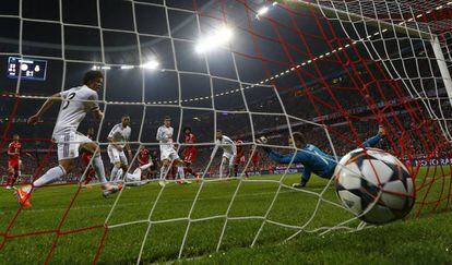 Semifinal entre el Real Madrid y el Bayern de Munich, en abril de 2014.