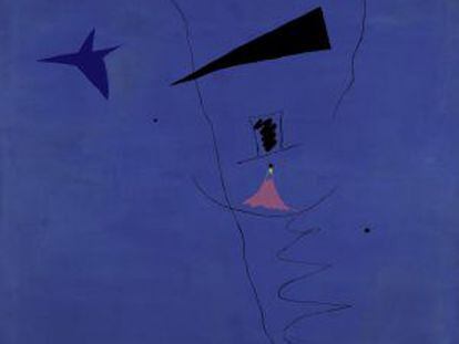 'Peinture (Etoile Bleue)', de Joan Miró.