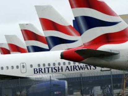 Aparatos de British Airways.