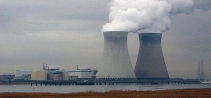 Central nuclear en Bélgica.