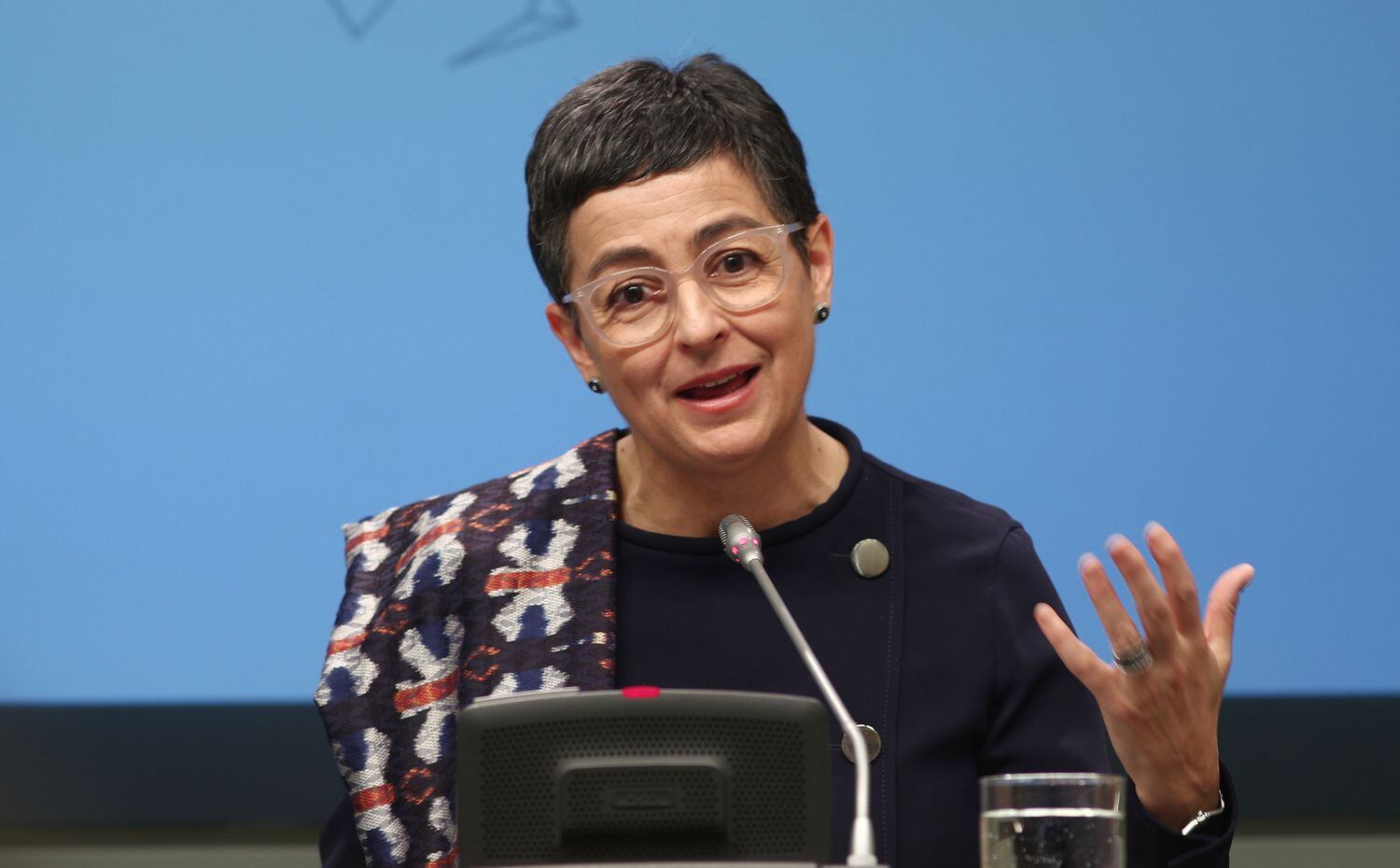 Arancha González Laya, ministra de Exteriores, el pasado 9 de marzo.