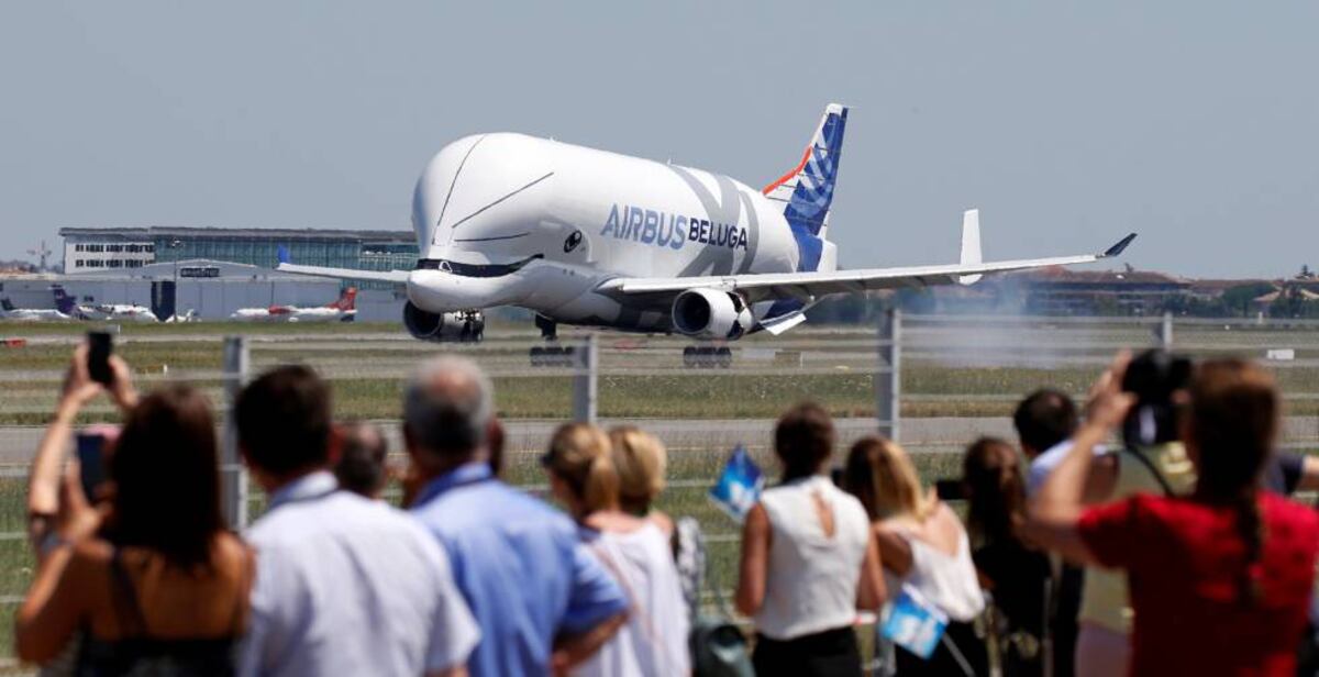 El Primer Vuelo De Prueba Del Airbus Beluga Xl En Imágenes Fotos