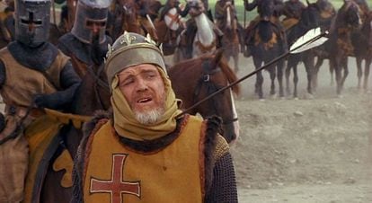 La muerte del rey Ricardo Corazón de León en 'Robin y Marian'.