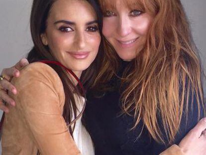 Pen&eacute;lope Cruz y Charlotte Tilbuiry. 
 
 