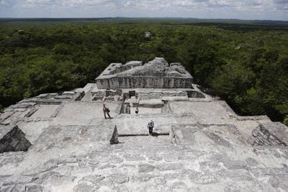 Calakmul, una de las paradas previstas por el Tren Maya. 
