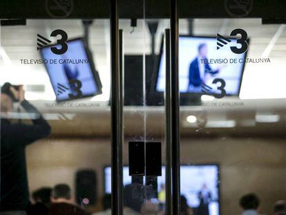 Imagen de una sala de los estudios de TV3 en Sant Joan Despí
