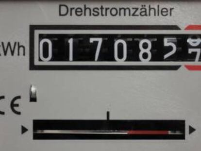 Gasímetro en una casa de Bad Honnef, cerca de Bonn (Alemania).