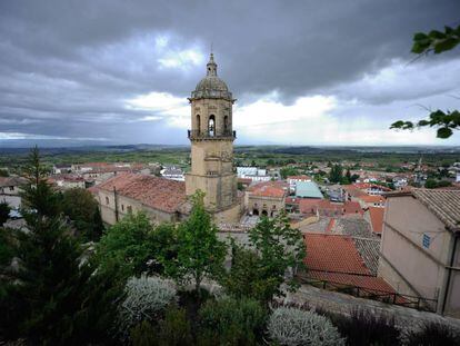 Vista general de Labastida (Álava).